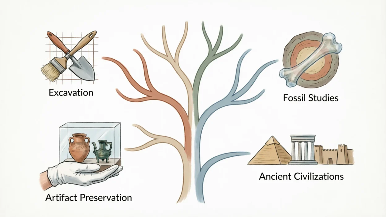 Synonyms of Archaeology