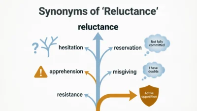 Synonyms of Reluctance