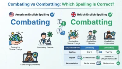 Combating vs Combatting