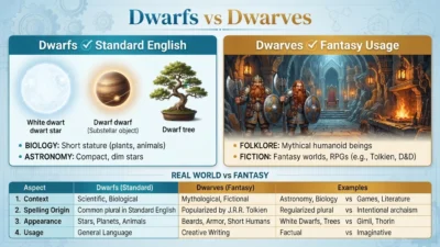 Dwarfs or Dwarves