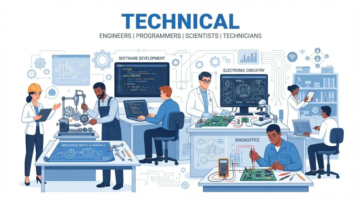 Synonyms of Technical