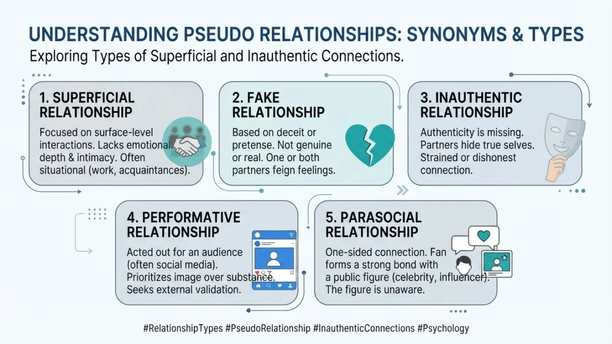 Synonyms of Pseudo Relationship