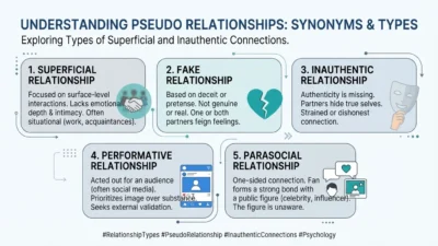Synonyms of Pseudo Relationship