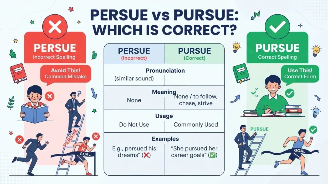 Persue or Pursue