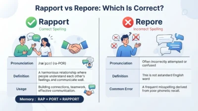 Repore vs Rapport