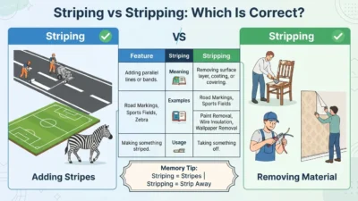 Striping vs Stripping
