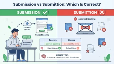 Submission vs Submittion