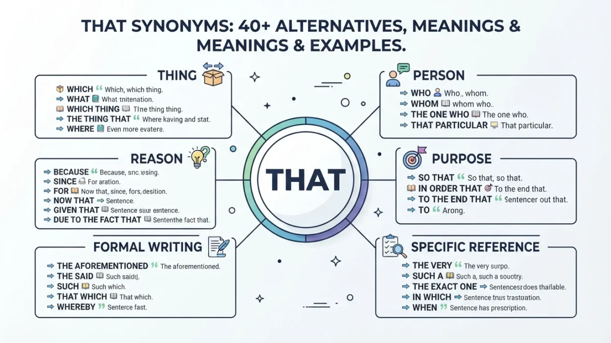 “That” Synonyms