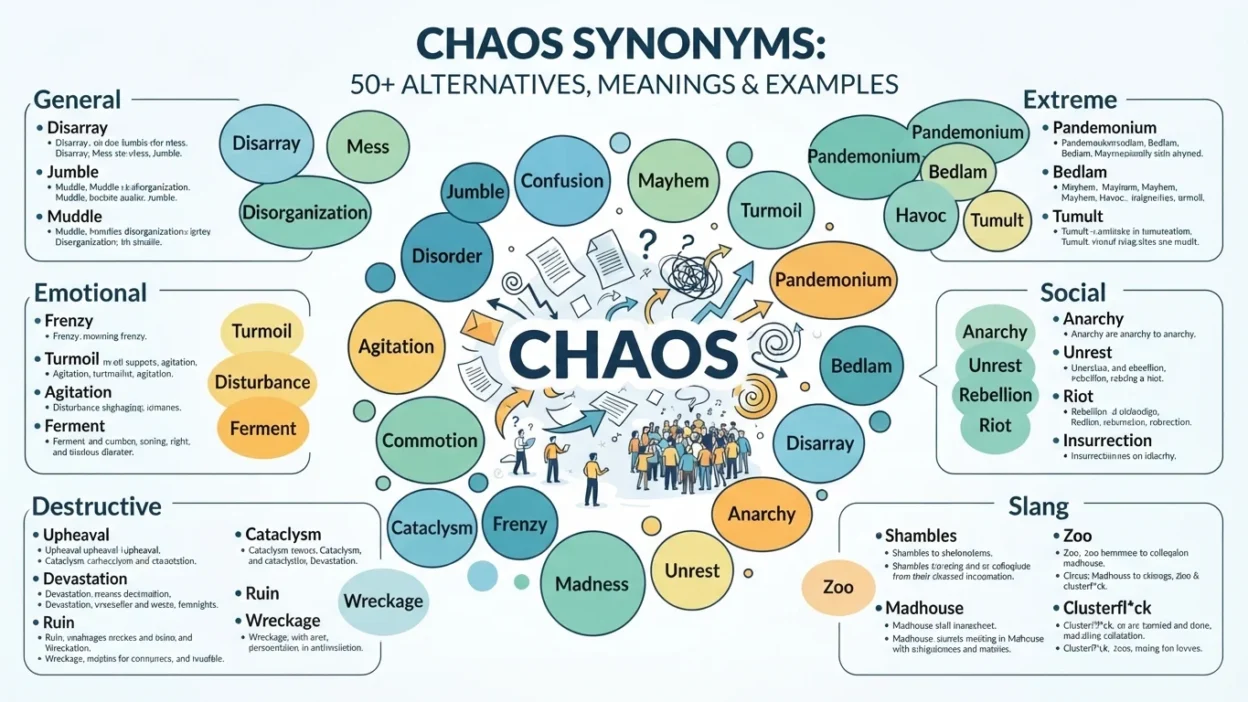 Chaos Synonyms
