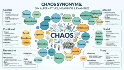 Chaos Synonyms