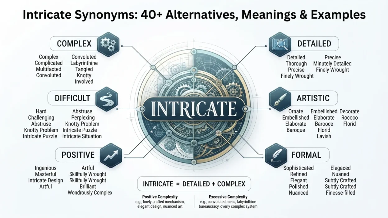 Intricate Synonyms