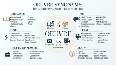 Oeuvre Synonyms
