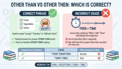Other Than or Other ThenOther Than or Other Then