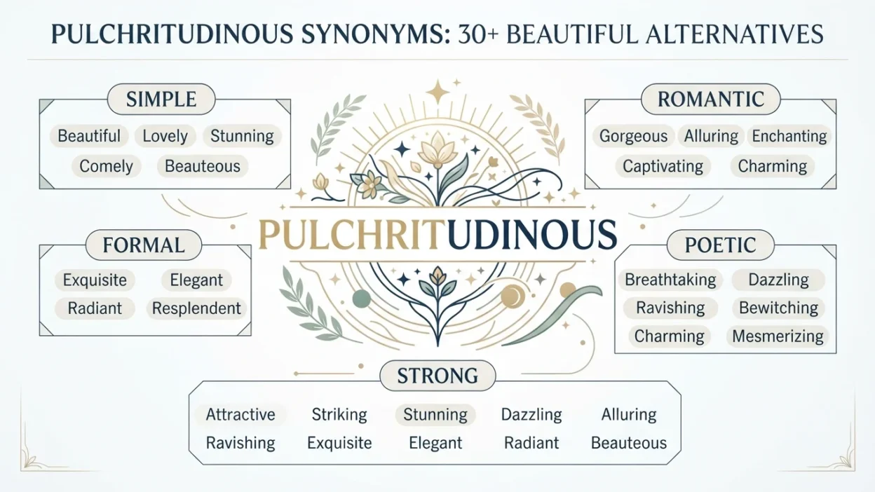 Pulchritudinous Synonyms