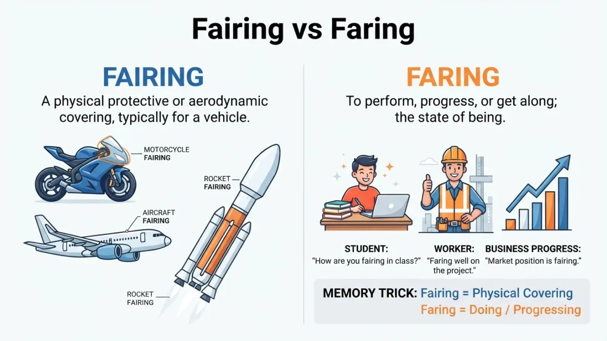 Fairing or Faring