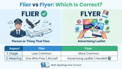 Flier vs Flyer