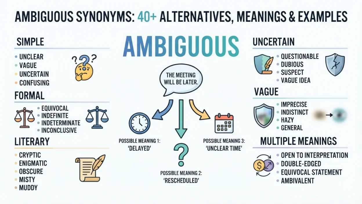 Ambiguous Synonyms