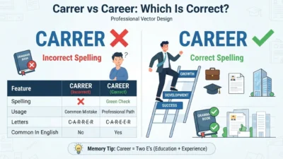 Carrer vs Career