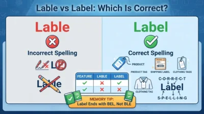 Lable or Label