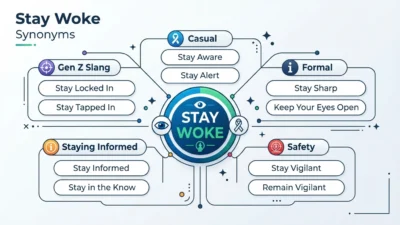 Stay Woke Synonyms