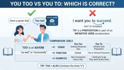 You Too or You To