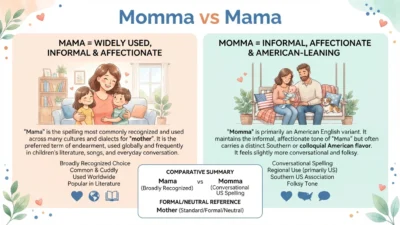 Momma vs Mama