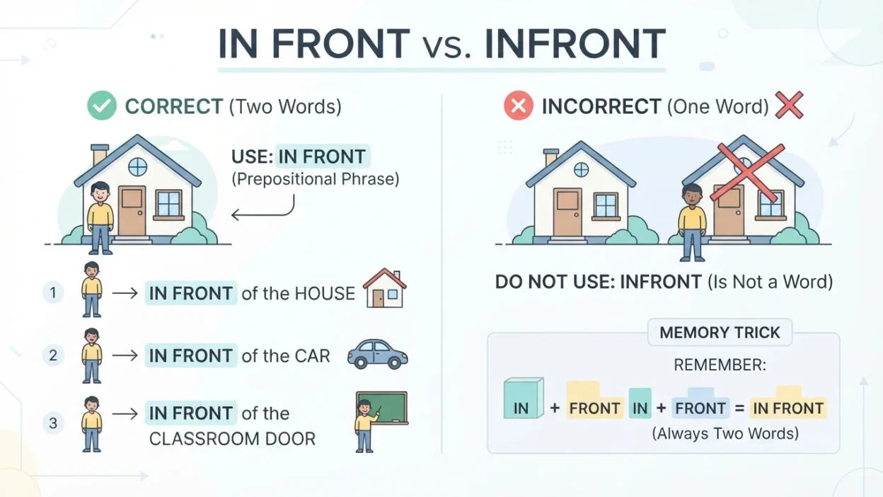Infront or In Front