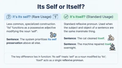 Its Self or Itself