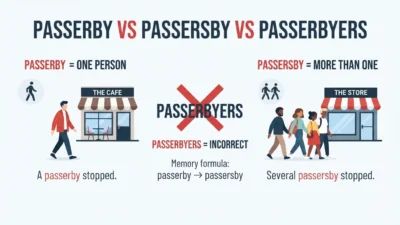 Passerbyers vs Passersby vs Passerby