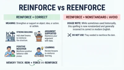 Reinforce vs Reenforce