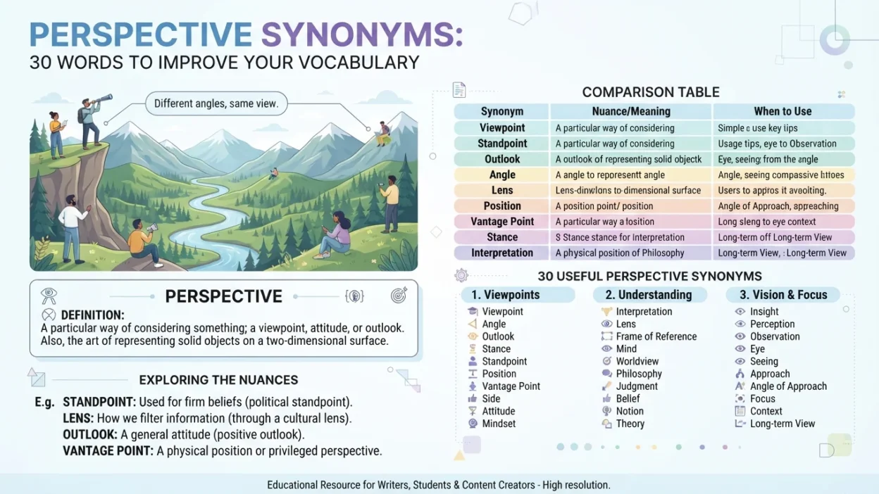 Perspective Synonyms