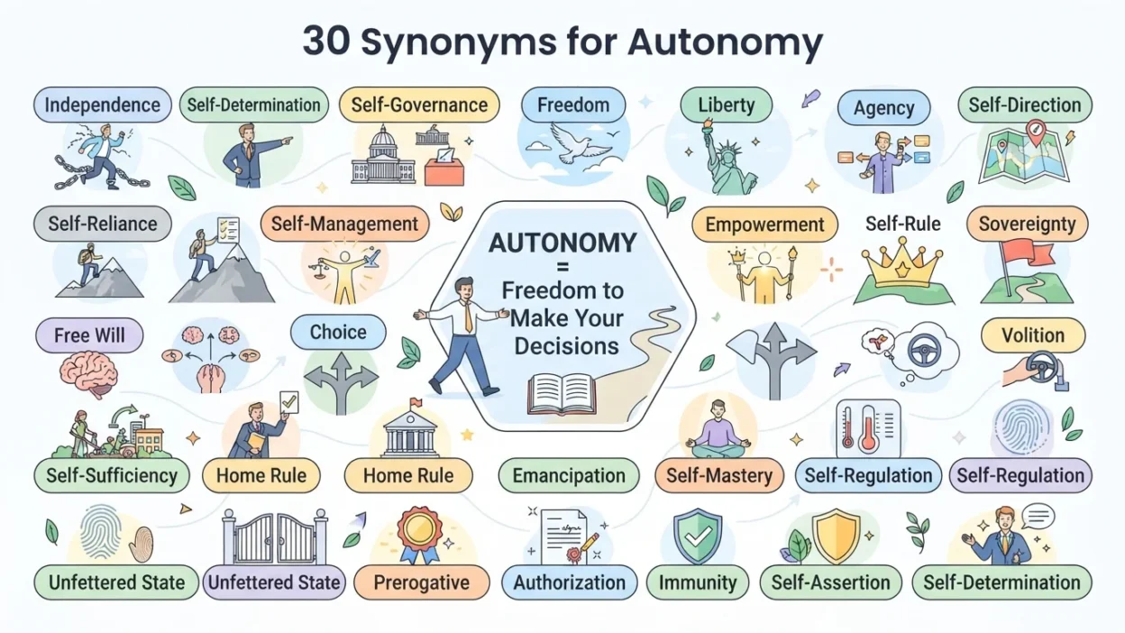 Autonomy Synonyms